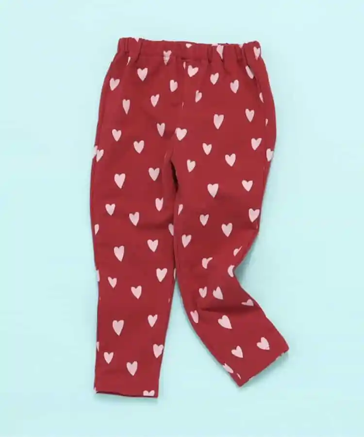 【2026年春新作】DAISUKI総柄パンツ 9分丈の画像10