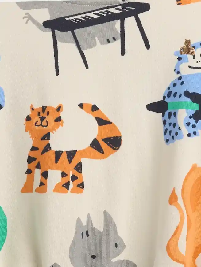 ヴィンテージソフト フレンチテリー グラフィックスウェットシャツ (幼児・ベビー)の画像3