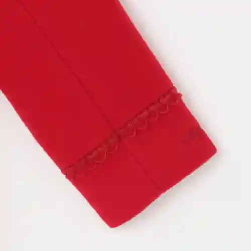 リボンカラー ウールコートの画像7