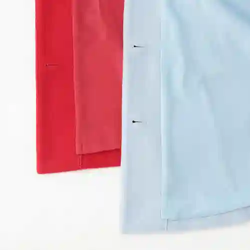 リボンカラー ウールコートの画像9