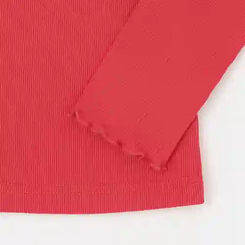 ネックレス刺しゅう プチハイネック 長袖Tシャツの画像8