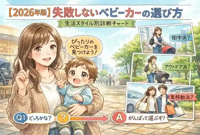 ベビーカーの選び方