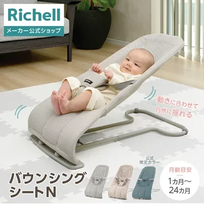 リッチェル バウンシングシートNの商品外観（楽天販売元提供）